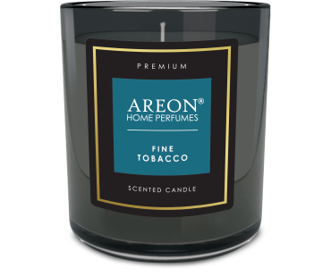 Areon Home Premium Scented Candle Fine Tobacco